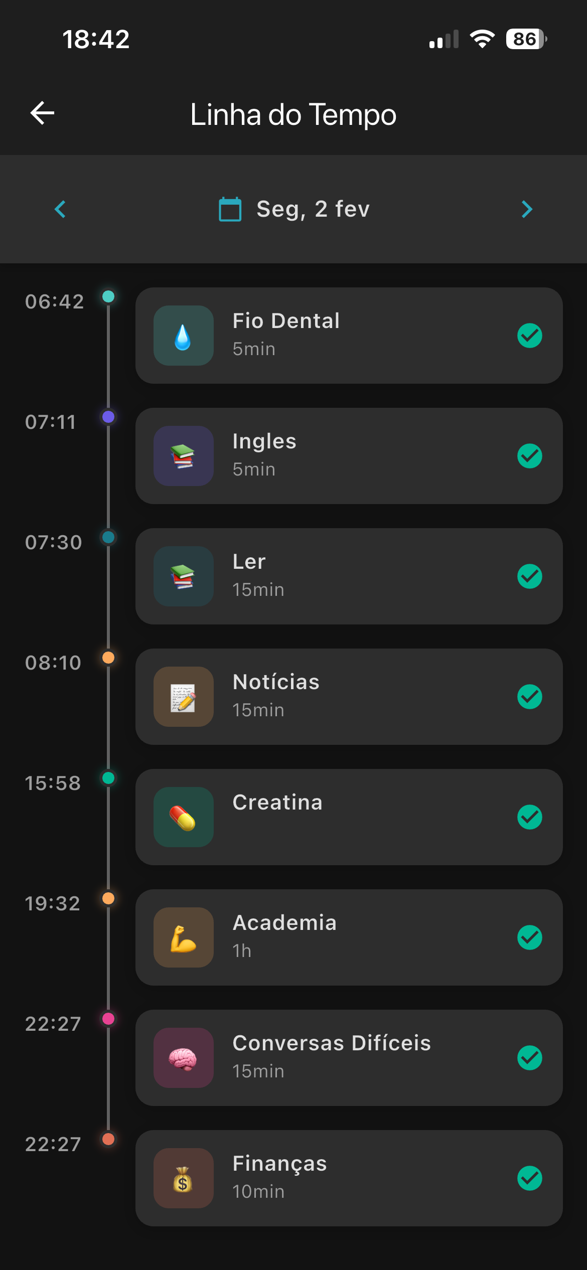 MarkOne Timeline